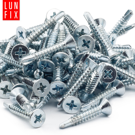 Wkręty samowiercące 4,2x32mm stożkowe ocynkowane DIN7504 500szt.