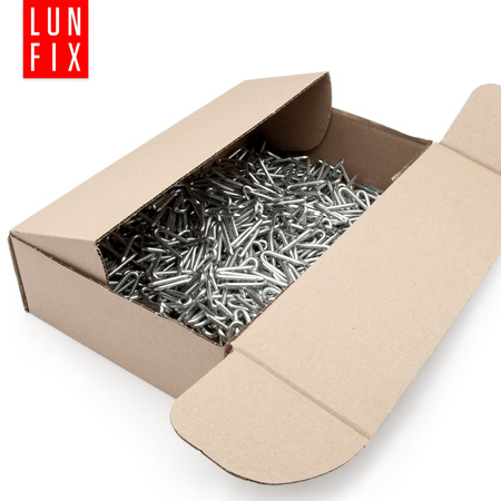 Skoble gwoździe 3x25 mm ocynkowane 5kg