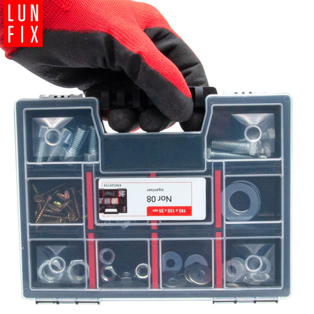 Organizer narzędziowy 20x15cm 11 modułów