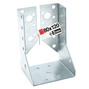 Wieszak belki 80x120x2 mm dzielony łącznik