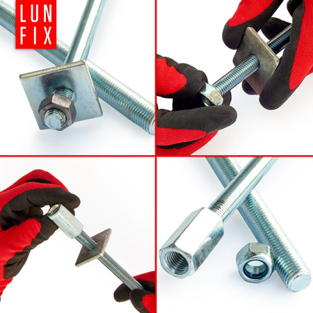 Pręt gwintowany szpilka M14 ocynkowany 1000 mm 1szt.