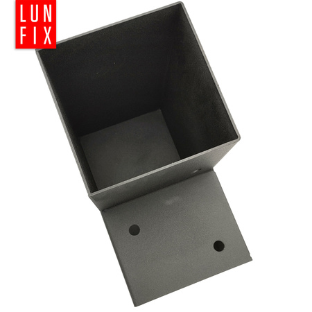 Łącznik belki kwadratowy L 120x120mm wspornik do kantówek 2 końce