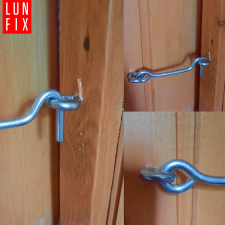 Haczyk okienny 100 mm zaczep 1 szt.