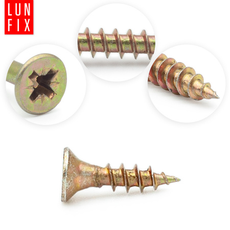 Wkręty uniwersalne 3,5x16 hartowane ocynkowane KDH 1kg