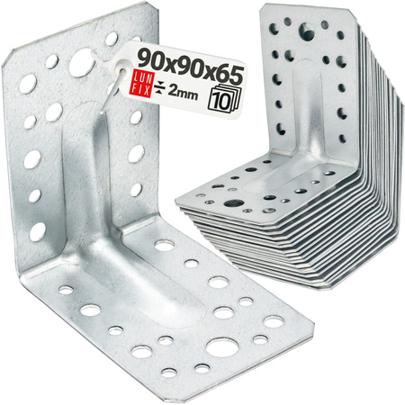 Kątownik z przetłoczeniem KPL1 90x90x65x2,0 10szt.