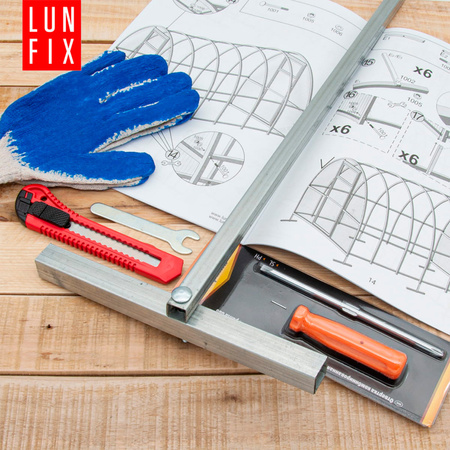 Szklarnia z poliwęglanu 2,8x8m domek profil 20x40mm grubość 4mm