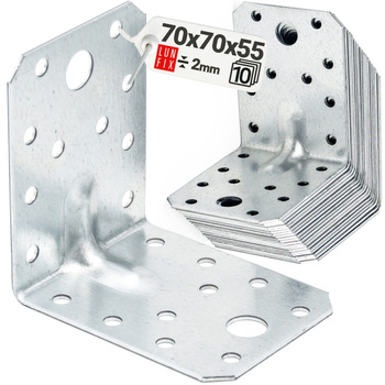 Kątownik z przetłoczeniem KPL4 70x70x55x2,0 10szt.