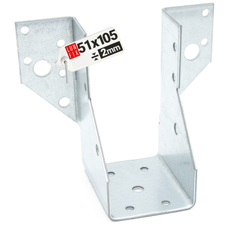 Wieszak belki 51x105 mm wspornik łącznik WB51