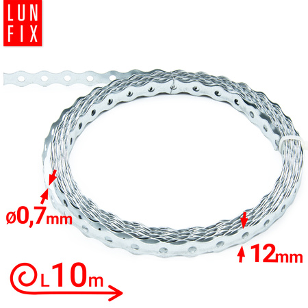 Taśma montażowa 12x0,7 TM12 opak. 10mb