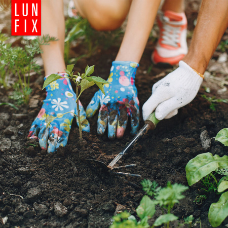 Rękawice robocze ogrodnicze 10 XL 12szt.