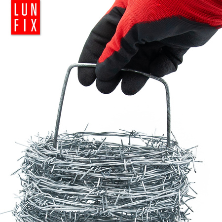 Drut kolczasty w rolce 50m fi 1,5mm dwużyłowy