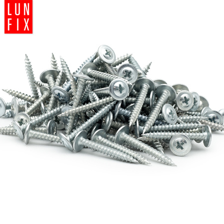 Wkręty samogwintujące 4,2x32mm z łbem podkładkowym do metalu WPC 100szt.