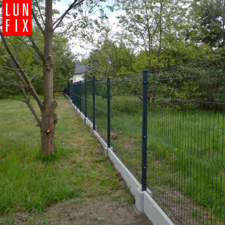 Słupek ogrodzeniowy 60x40 LUNBERG 60x40x2000 1,3mm grubości, zielony 200cm 2m