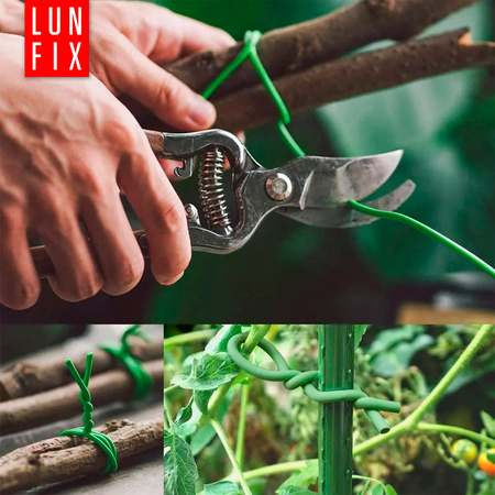 Drut ogrodniczy 1,7 mm zielony 100m