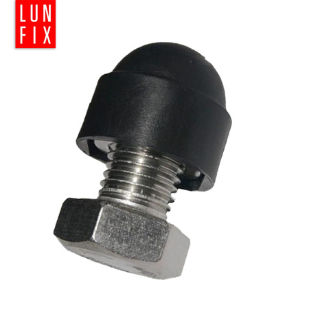 Zaślepka na śruby M6/10 maskownica kołpak czarna 100szt