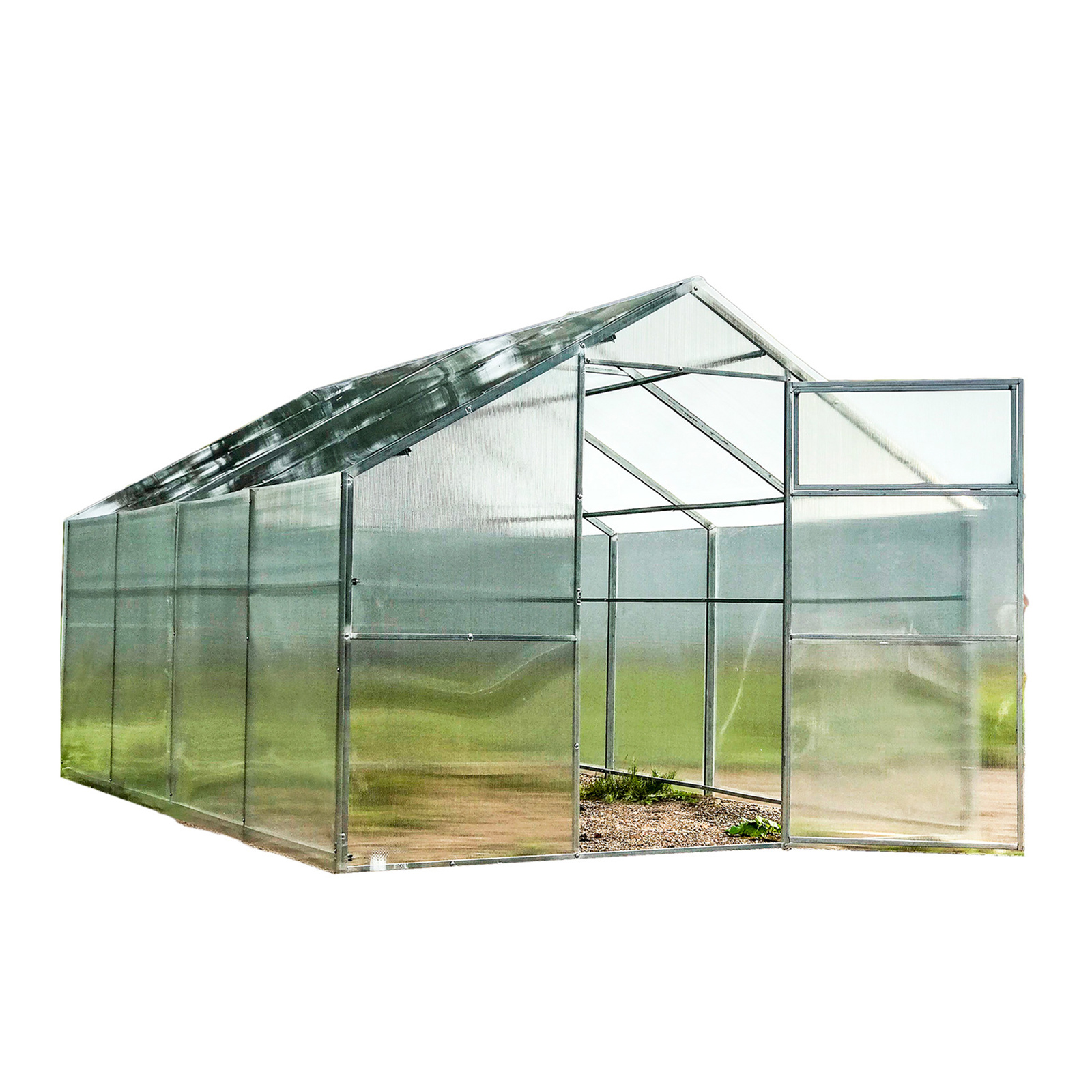 Szklarnia z poliwęglanu 2,8x6m profil 20x40mm grubość 4mm