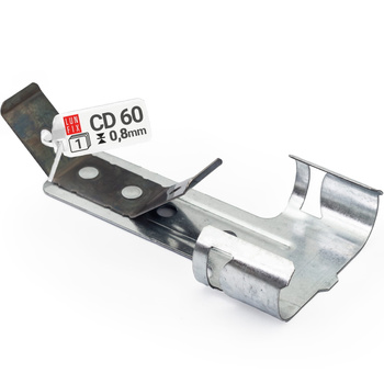 Wieszak obrotowy ze sprężyną profil CD60 płyta G-K 1szt.