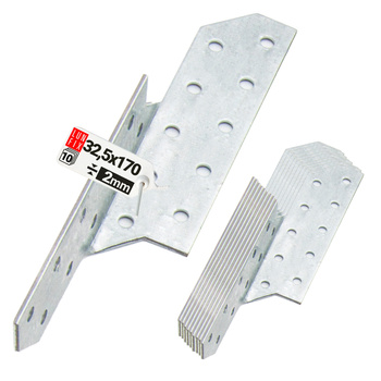 Łącznik krokwiowy LK1 ciesielski 170x32,5 mm LEWY 10szt.