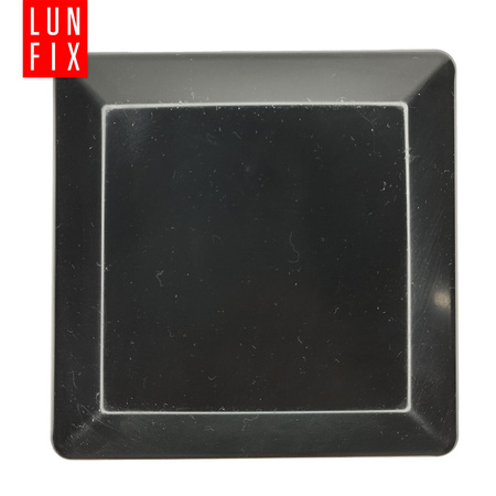 Nasadka na słupek 100x100 mm czarna daszek 1szt.