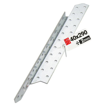 Łącznik krokwiowy LK7 ciesielski 290x40 mm LEWY 1szt.