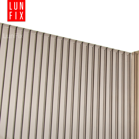 Poliwęglan komorowy 10mm szary 2,1x6m