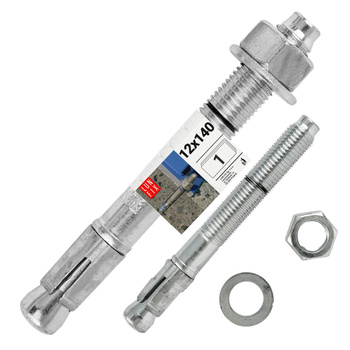 Kotwa ekspresowa do betonu M12 140mm pierścieniowa rozprężana 1szt.