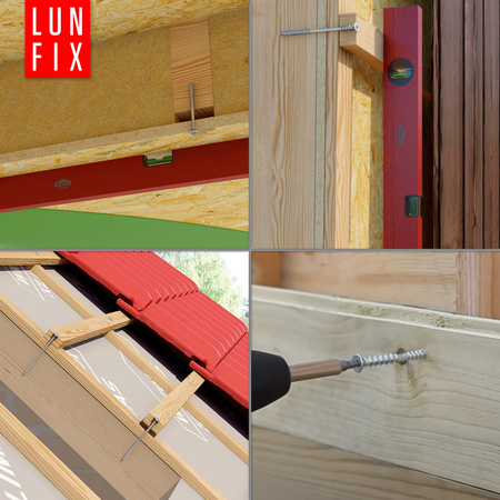 Wkręty dystansowe regulacyjne 6x70mm do łat 100szt.