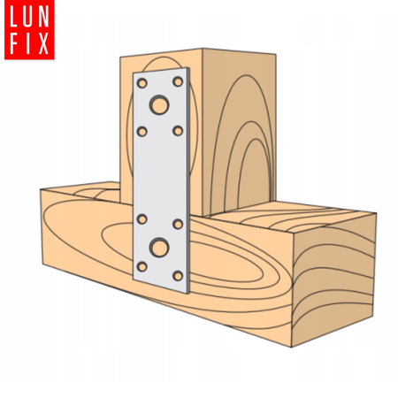 Łącznik płaski 120x40x2,5 LP2 10szt.