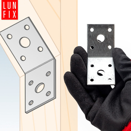 Kątownik rozwarty 135 stopni KLR1 50x50x40x2,5