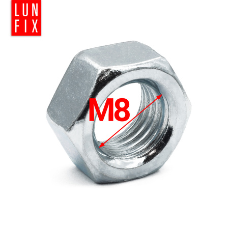 Nakrętka sześciokątna M8 DIN 934 klasa 6 ocynkowana 1kg