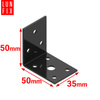 Kątownik montażowy czarny 50x50x35x2 10szt.