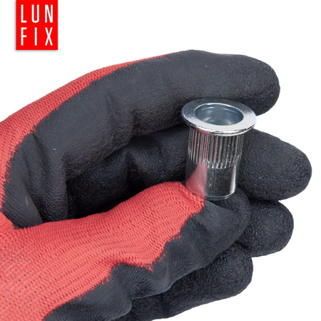 Nitonakrętki M6 walcowe stalowe 50szt.