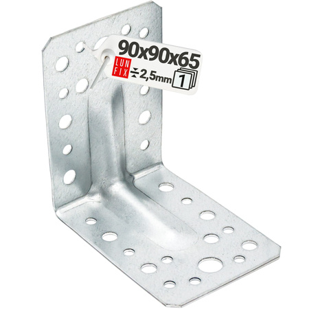 Kątownik z przetłoczeniem KP1 90x90x65x2,5 1szt.