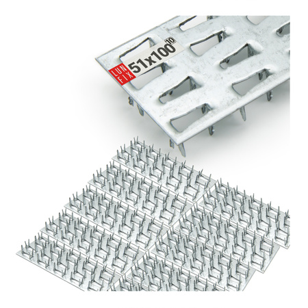 Płytka kolczasta 51x100 10szt.