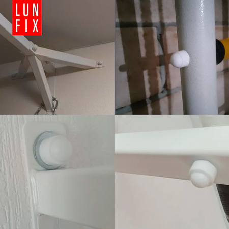 Zaślepka na śruby M14/22 maskownica kołpak biała 100szt.