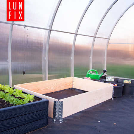 Grządka podwyższona 120x80x20cm warzywniak skrzynia