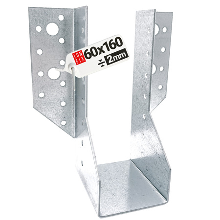 Wieszak belki 60x160 mm wspornik łącznik WB60