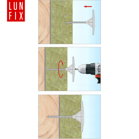 Talerzyk dociskowy styropianu wełny 50mm 100szt.