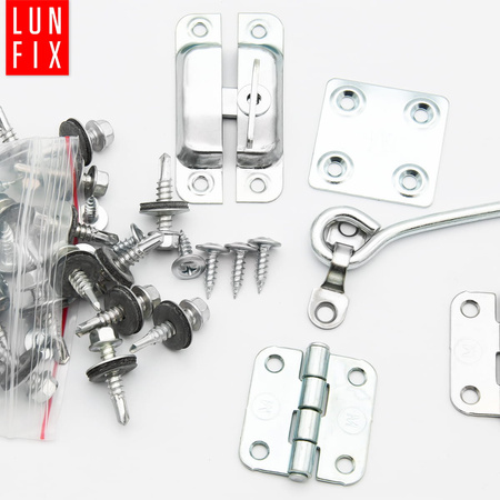 Okno dachowe do szklarni typu "domek" prostokątne Lun Fix