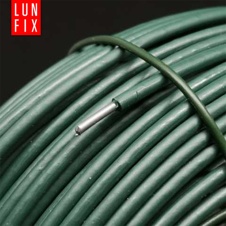 Drut naciągowy do siatki 3.6mm zielony ocynkowany powlekany PCV 20kg