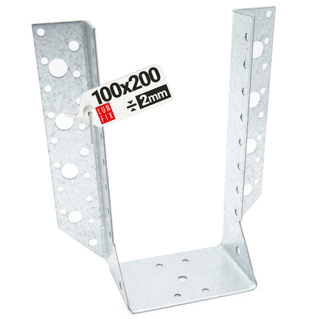 Wieszak belki 100x200 mm wspornik łącznik WB100