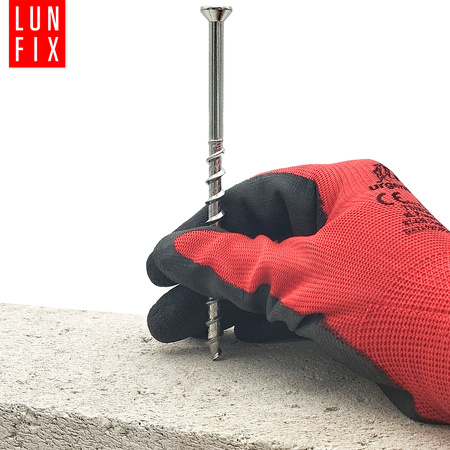 Wkręty do gazobetonu 8x160 łeb stożkowy z gniazdem TX30 50szt.