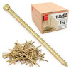 Gwoździe stolarskie 1,8x50mm żółte ocynkowane DIN1152 1kg