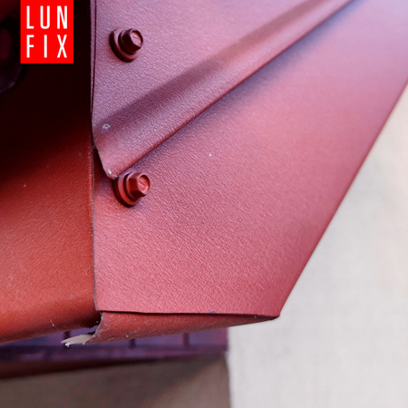 Wkręty farmerskie 4,8x25 samowiercące farmery czerwone 250szt.