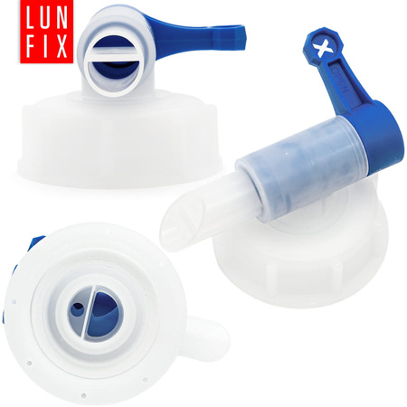 Kran nakręcany na kanister fi60