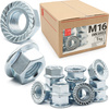 Nakrętka kołnierzowa M16 DIN6923 ocynkowana 1kg