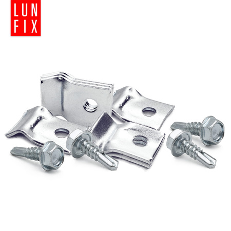 Przelotka blaszkowa uchwyt drutu paneli 5,5x19 ocynk.10szt.