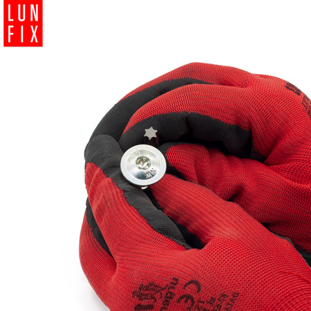 Wkręty ciesielskie 10x50 do podstaw słupa talerzowe 100szt.