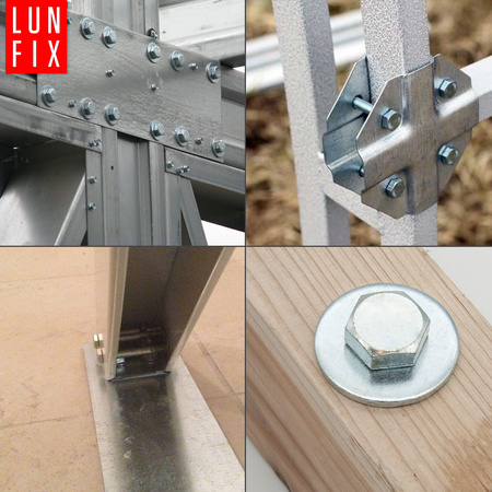 Śruba sześciokątna M8x90 ocynk DIN 931 klasa 8.8 półgwint 1kg