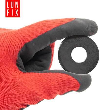 Podkładka okrągła M10 powiększona czarny ocynk DIN9021 10szt.